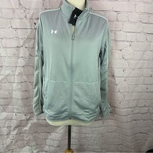 NWT Under Armour command warm up Women's Full-Zip Jacket sz S loose fit